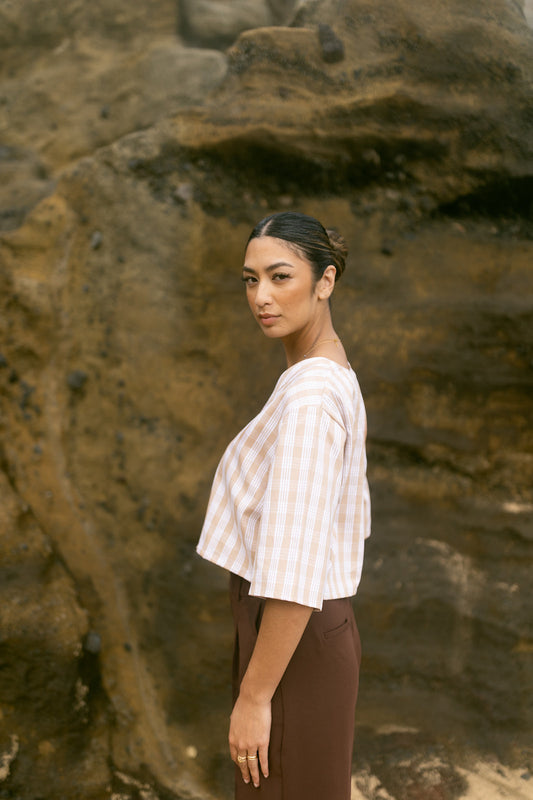 Mehana Blouse - ʻIliahi