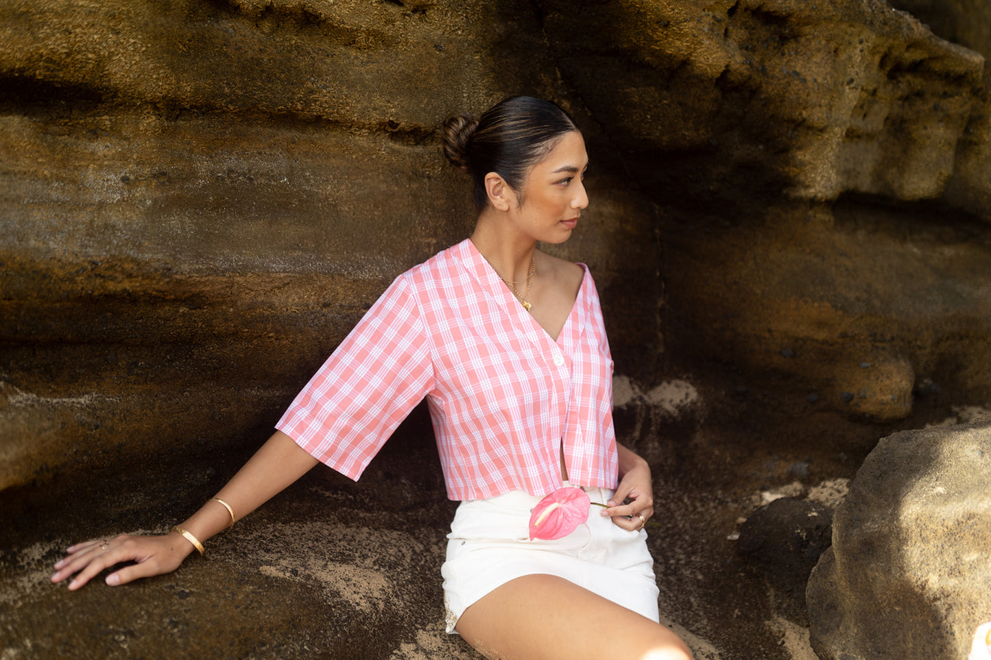 Mehana Blouse - ʻŌhelo