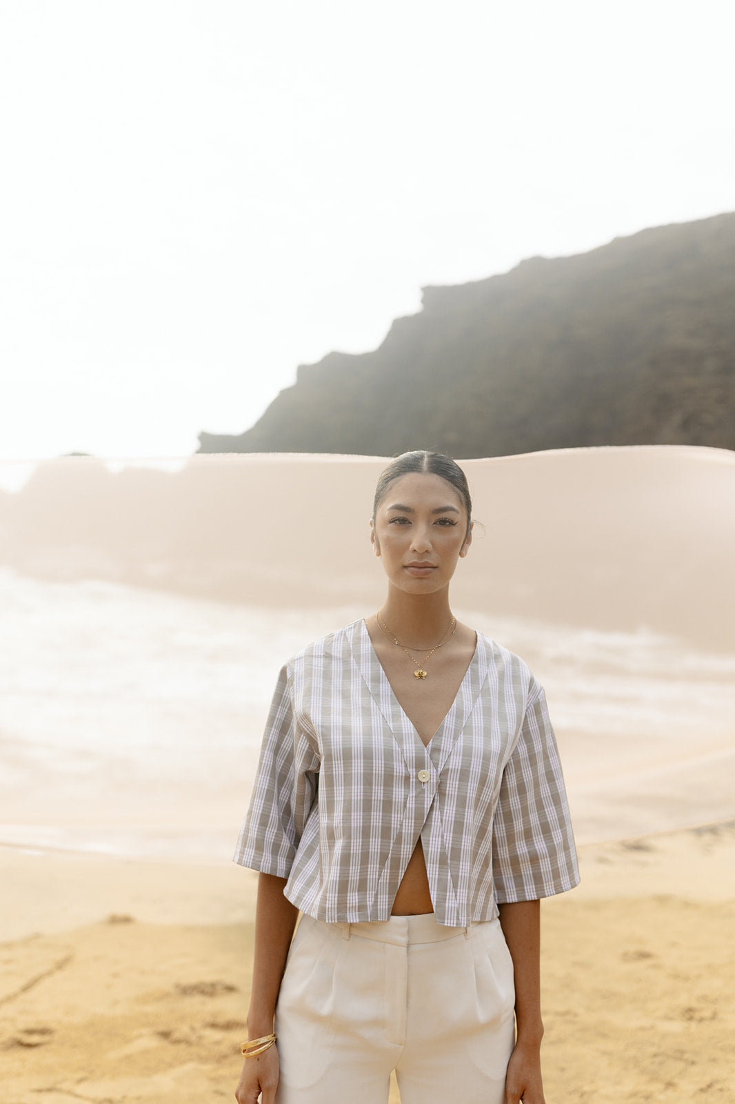 Mehana Blouse - Hinahina